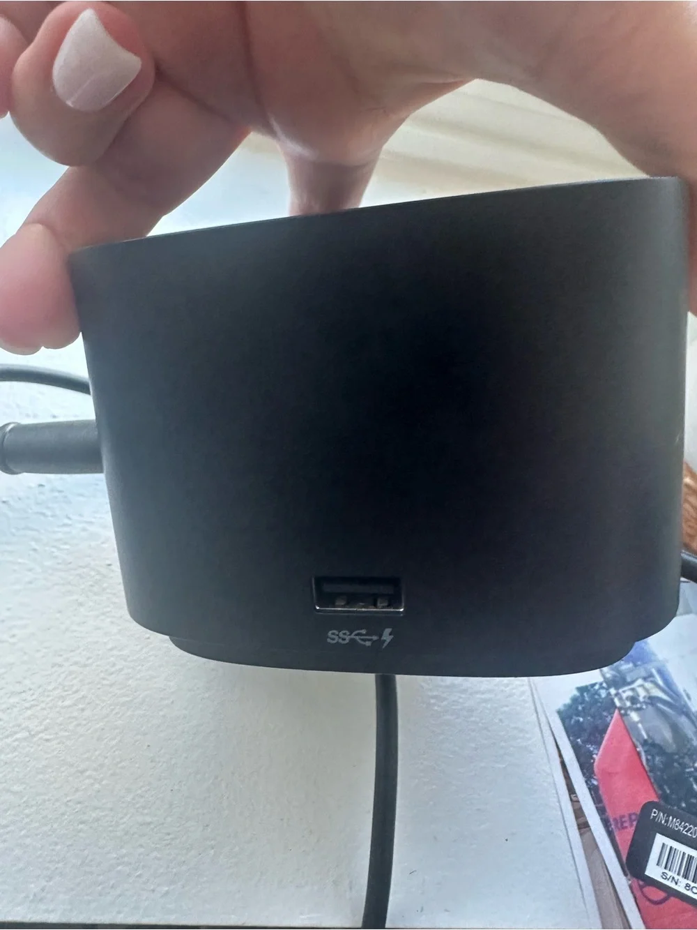 HP G4-120W Docking Station in Black